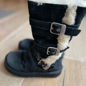 Kids UGG size 11 boots, worn and loved! Just needs a suede brush!